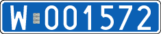 License plates of Poland, Diplomatic