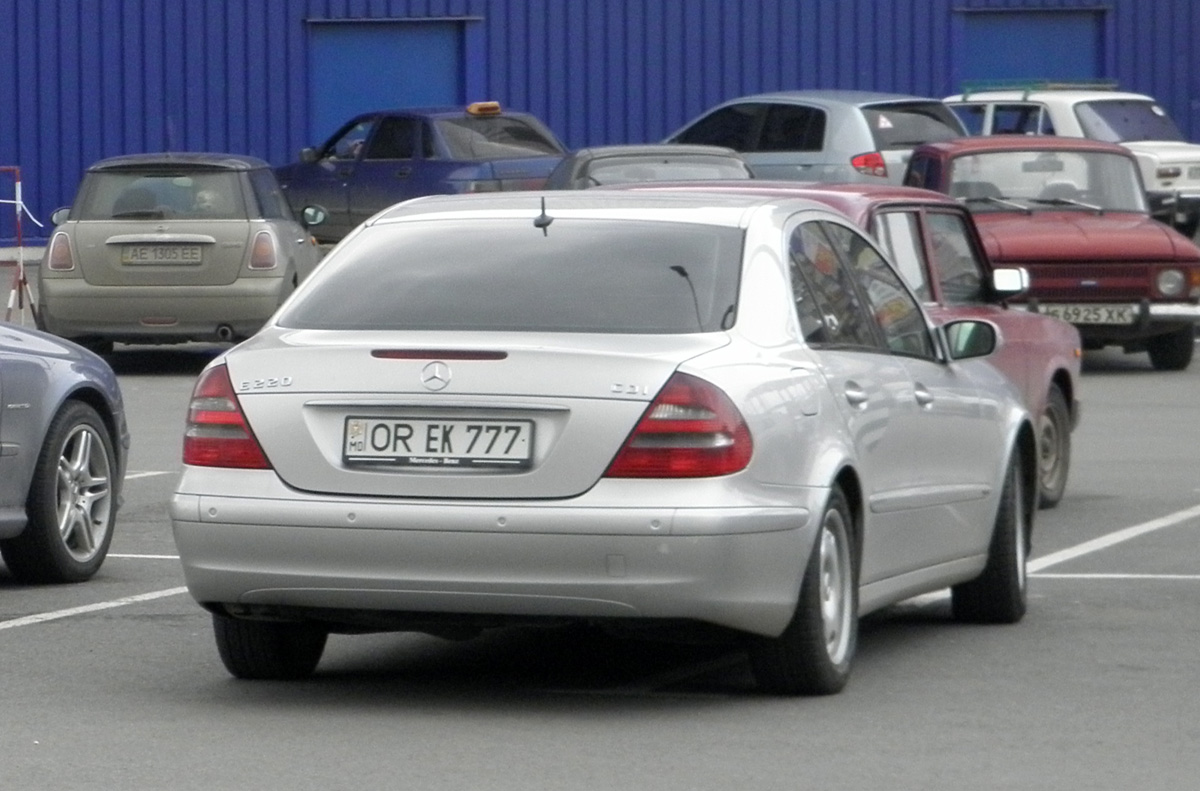 OR EK 777, Mercedes-Benz E-Klasse 3rd gen Sedan (W211), 2002­–2009