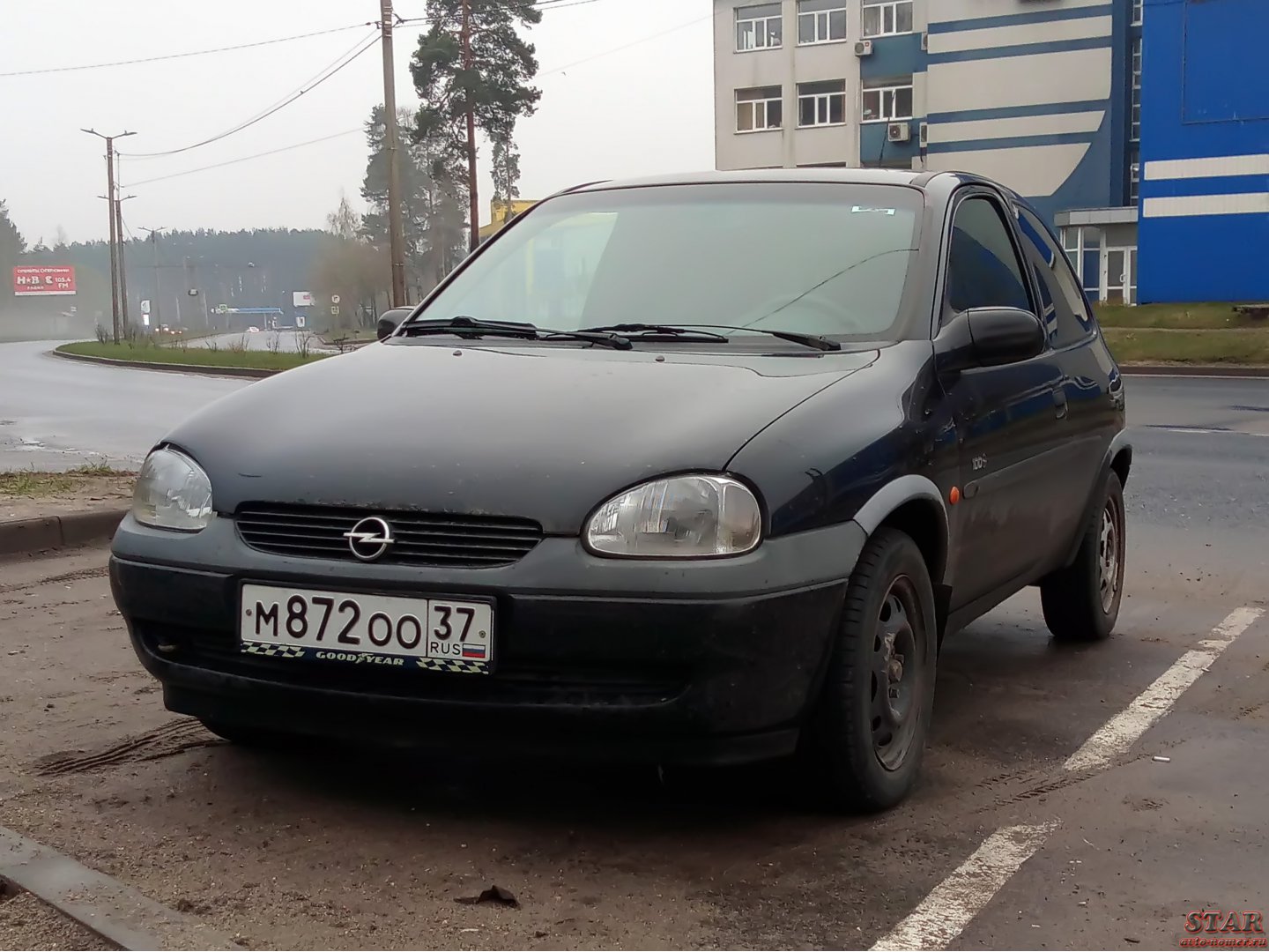 м 872 оо 37, Opel Corsa 2nd gen (Lite) 3-door Hatch (B; S93), 1993–2000 (–2007 for ZA-market)