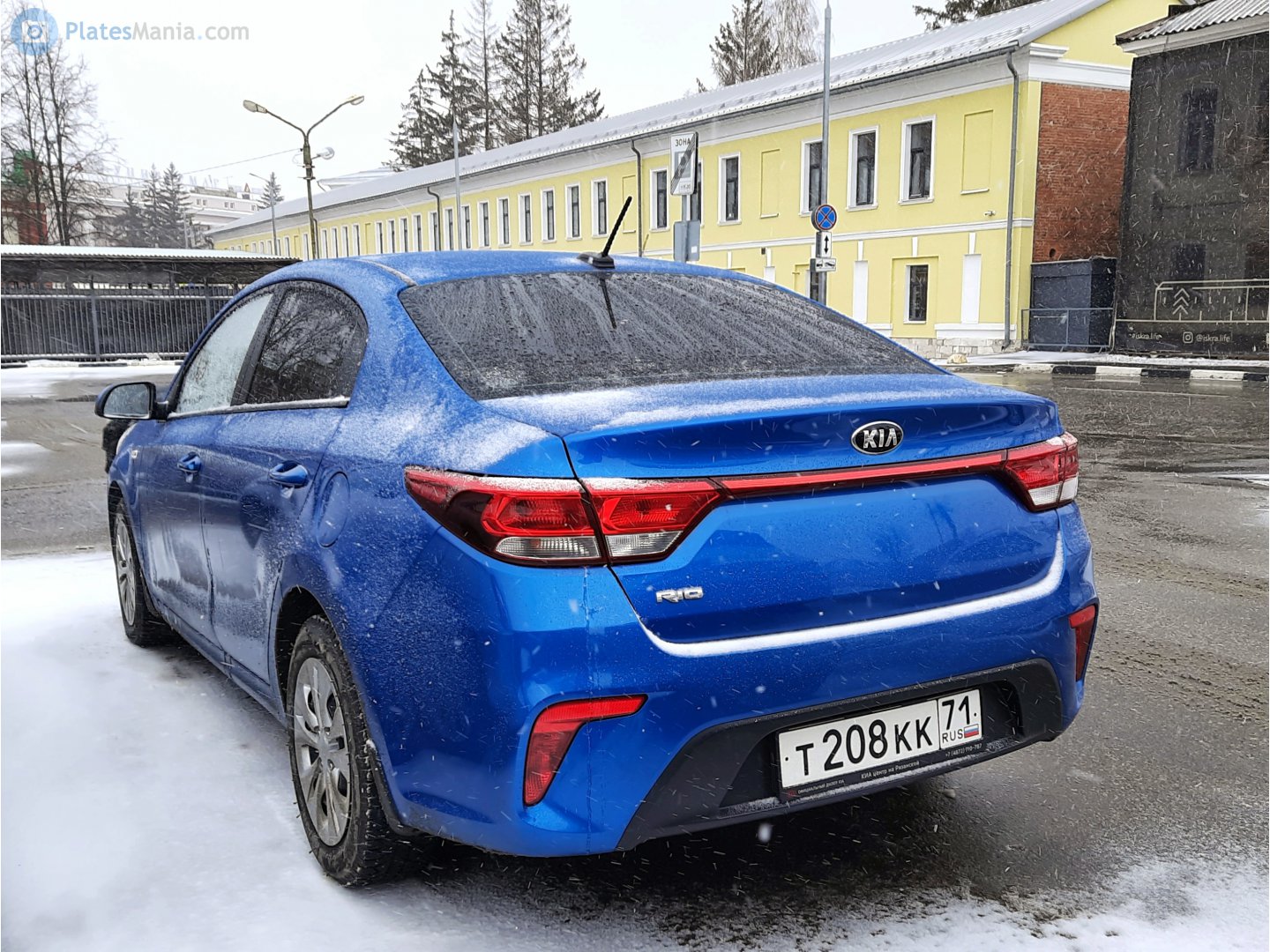 т 208 кк 71, Kia Rio 4th gen Sedan (FB; CIS-market), 2017–2020