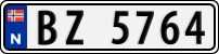 License plate of Norway, Trailers, motorcycles, special vehicles