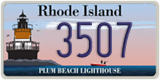 Rhode Island, Specialty plates