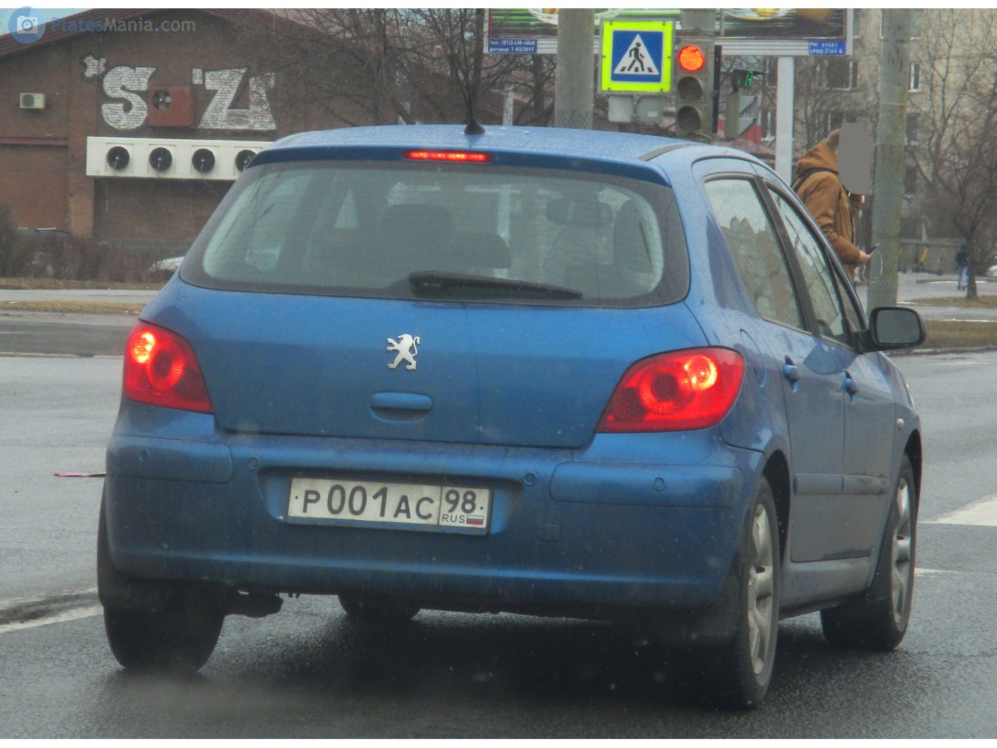 р 001 ас 98, Peugeot 307 1st gen 5-door Hatch (T5/T6), 2001–2008 (–2011 for LATAM- and –2014 for CN-market)