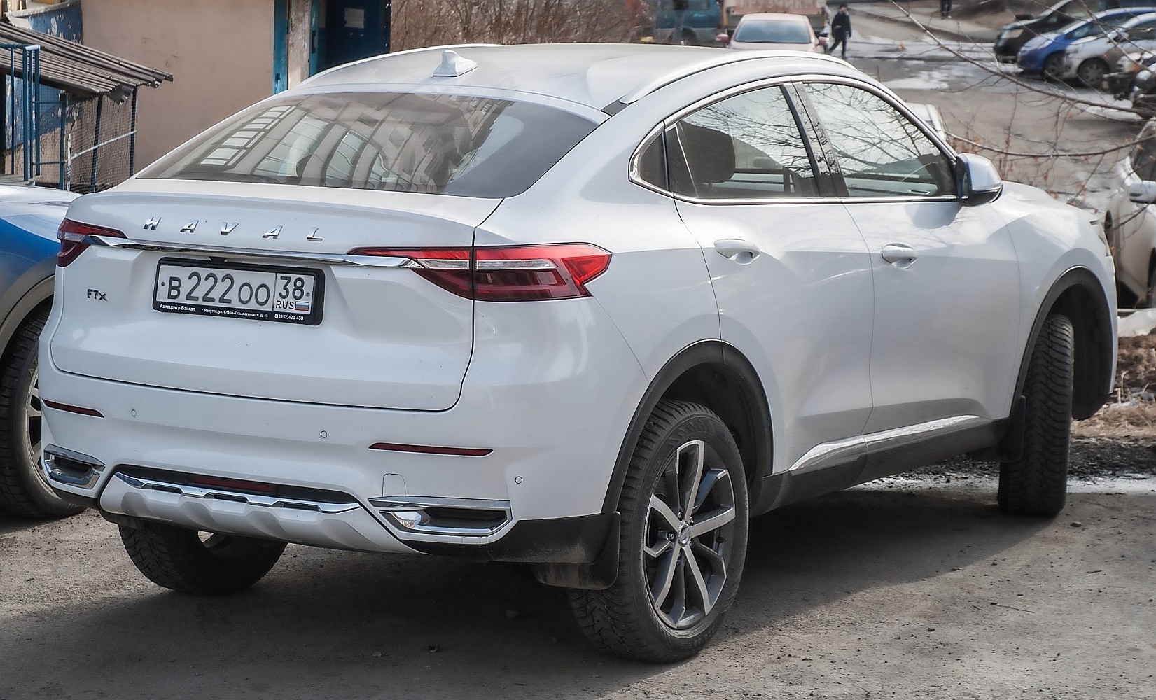 в 222 оо 38, Haval F7 1st gen F7x Coupe, 2019–2022