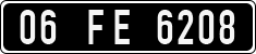 License plate of Turkey, Government and public administrations