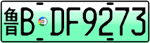License plate of China, Electric vehicles