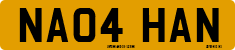 License plate of the United Kingdom, 2001 year system