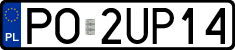 License plates of Poland, Regular car plates