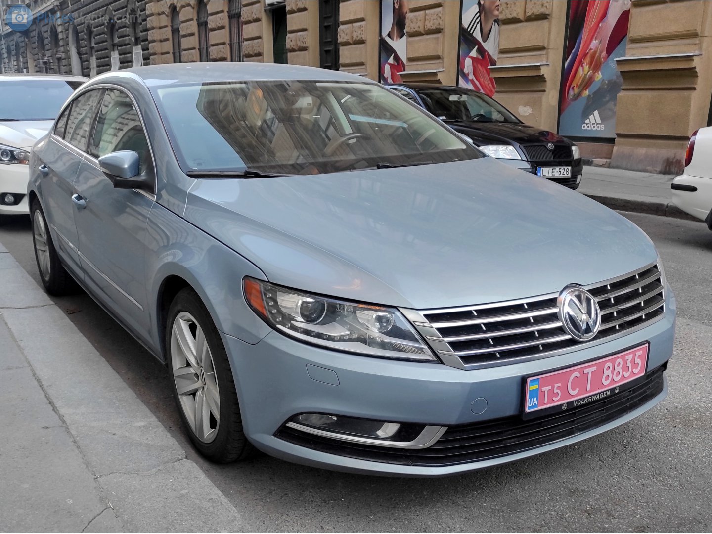 T5 CT 8835, Volkswagen CC 1st gen (35), facelift, 2012–2018