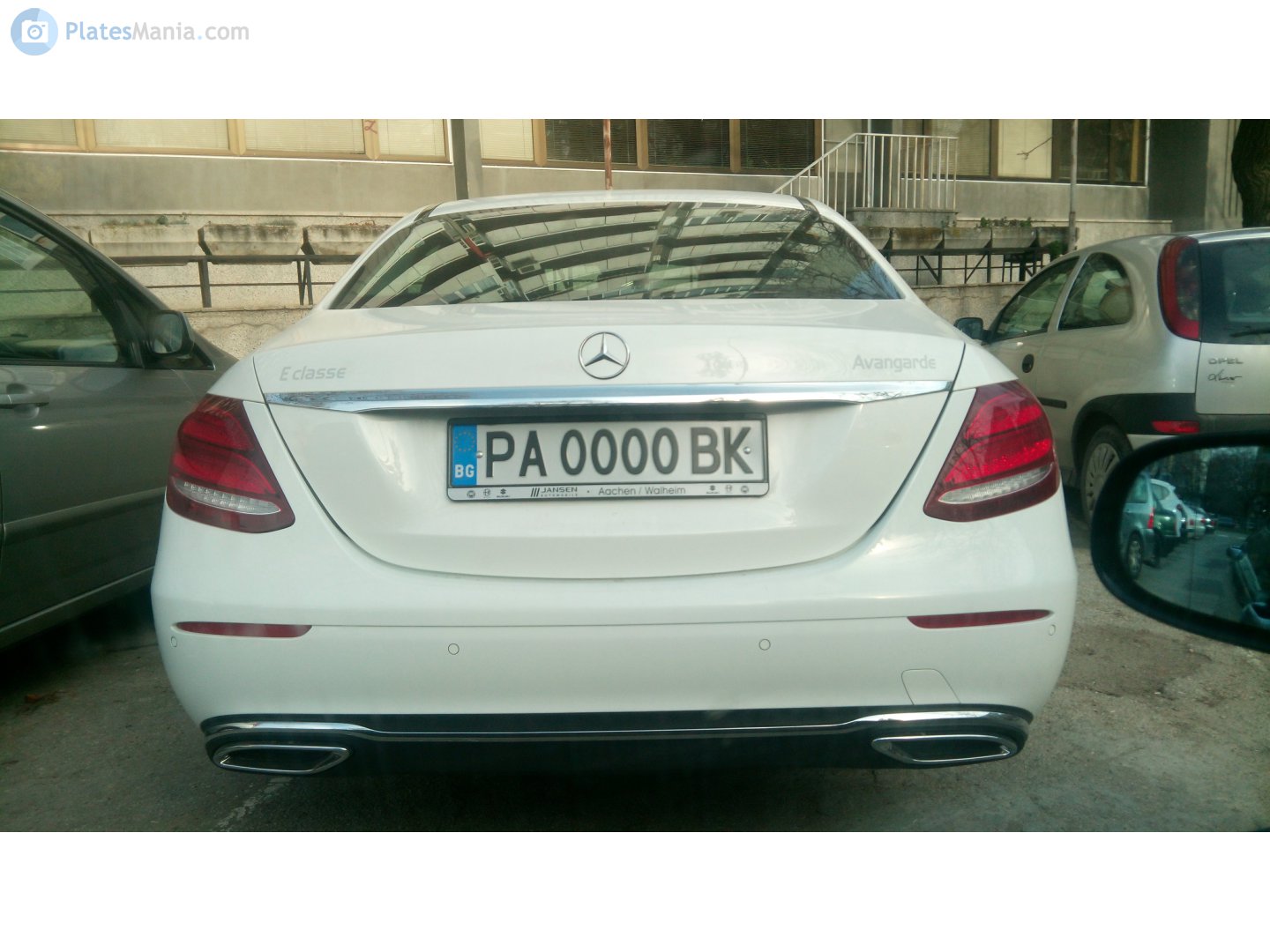 PA 0000BK, Mercedes-Benz E-Klasse 5th gen Sedan (V213/W213), 2016­–2020