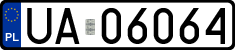 License plates of Poland, Military