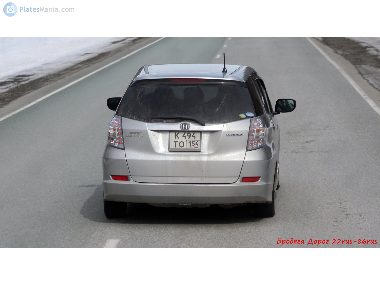 к 494 то 154, Honda Fit 2nd gen Shuttle Wagon (GG/GP; JP-market), 2011–2015