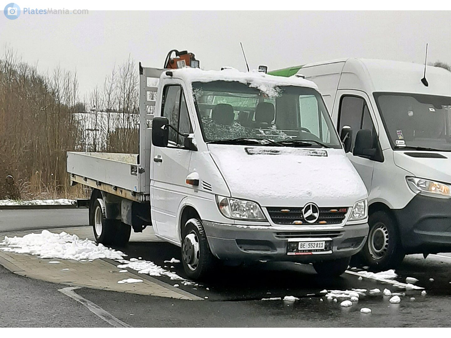 BE 552811, Mercedes-Benz Sprinter 1st gen (Classic) (W901–905), facelift, 2000–2006 (2013–2018 for CIS-market)