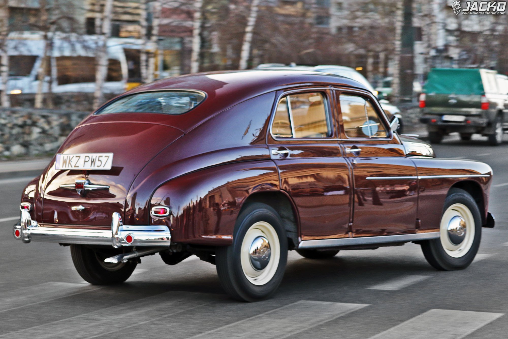 WKZ PW57, FSO Warszawa M20-57/200/201/202 4-door Fastback, 1957–1964