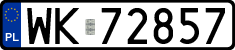 License plates of Poland, Regular car plates