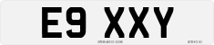 License plate of the United Kingdom, 1983 year system