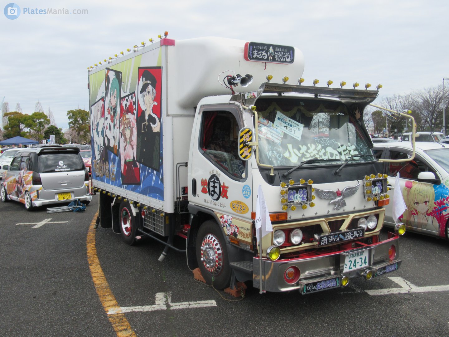 いわき 830 さ 2434, Mitsubishi Canter 6th gen (FE5/FE6), 1993–2010