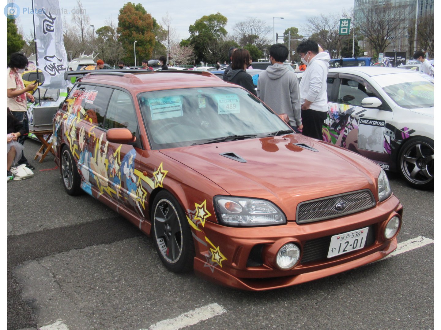 水戸 536 や 1201, Subaru Legacy 3rd gen Wagon (BH), 1998–2003