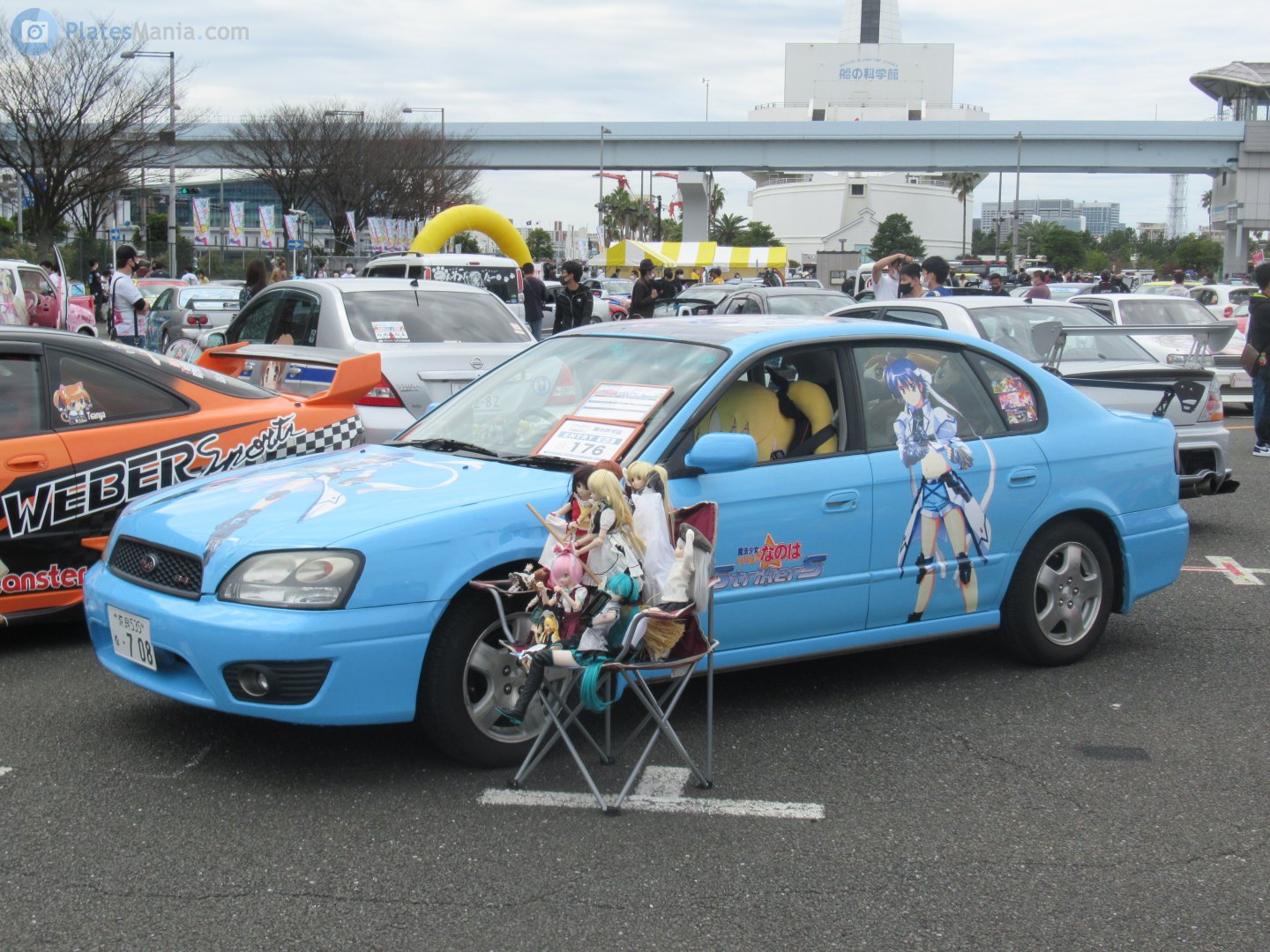 奈良 535 な 708, Subaru Legacy 3rd gen Sedan (B4) (BE), 1998–2003