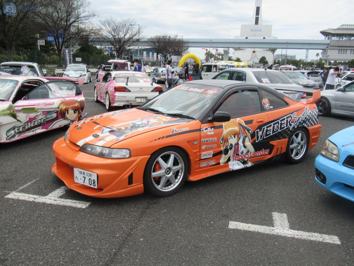 岐阜 338 た 708, Honda Integra 3rd gen 3-door Liftback Coupé (DB/DC), 1993–2001