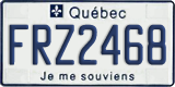 Quebec, Commercial vehicles (FAB1234)