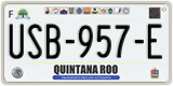 Quintana Roo, Cars (AAA-000-A)
