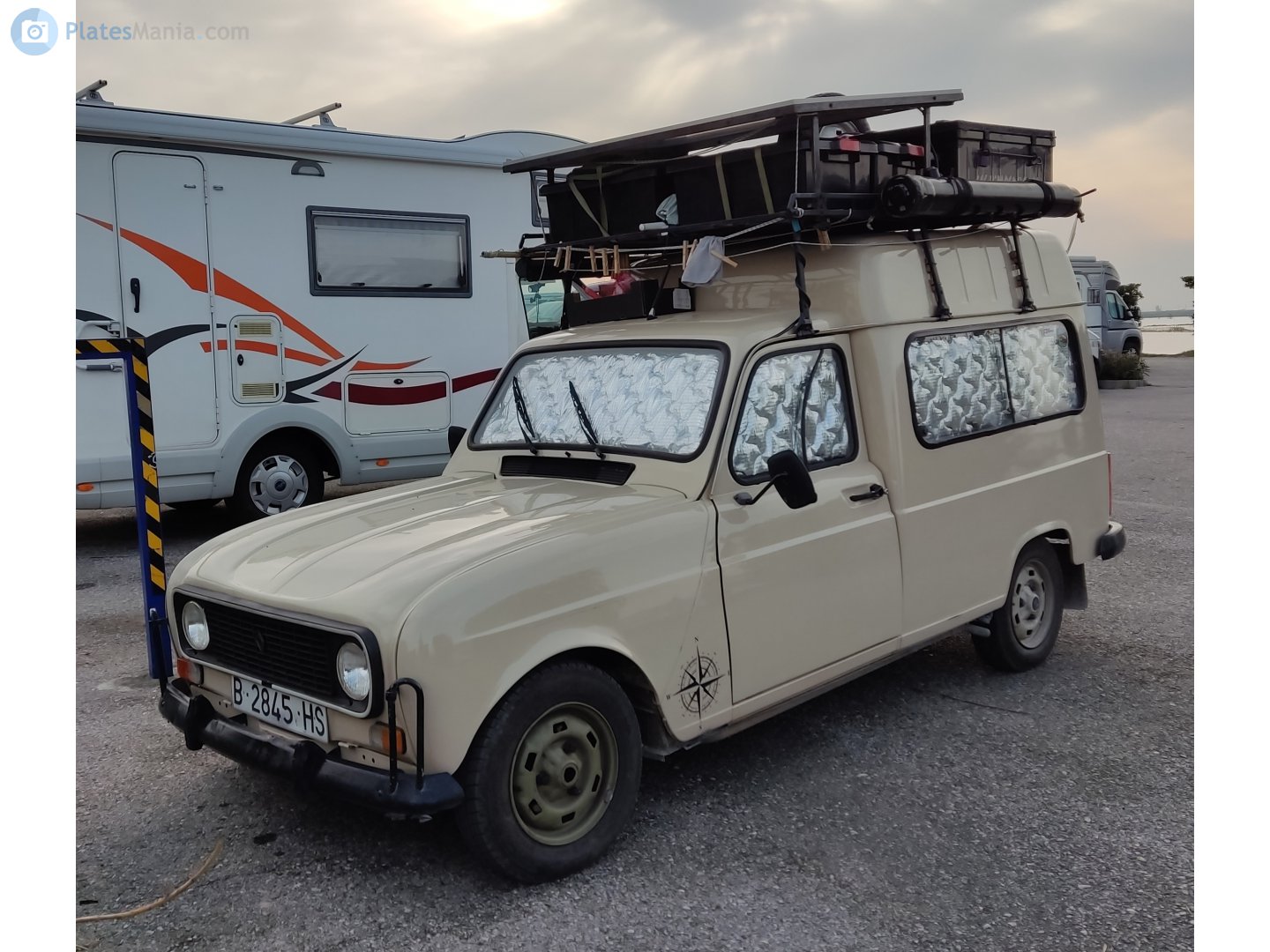 B 2845 HS, Renault 4 1st gen F4/F6 Fourgonnette (112), 1961–1988