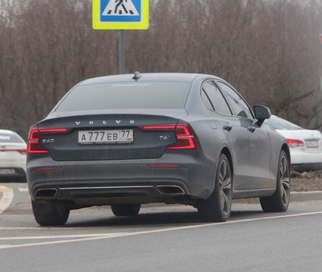 а 777 ев 77, Volvo S60 3rd gen (224), 2019–