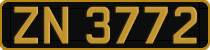 License plate of Norway, Tax-exempt vehicles
