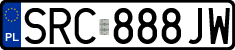License plates of Poland, Regular car plates