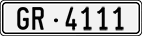 License plate of Switzerland, Cars