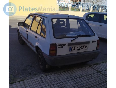 BA 4292 P, Opel Corsa