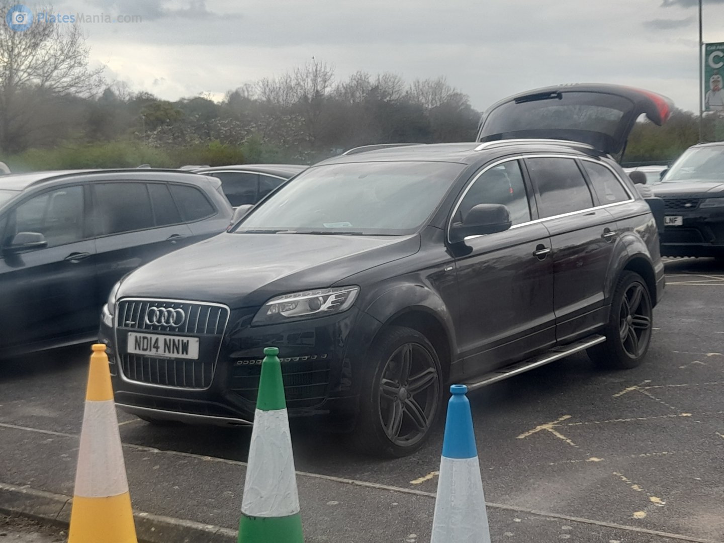 ND14NNW, Audi Q7 1st gen (4LB), facelift, 2009–2015