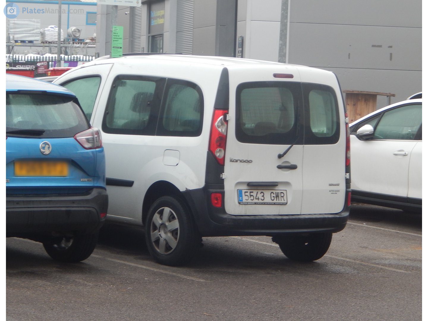 5543 GWR, Renault Kangoo 2nd gen (K61/F61; Global-market), 2007–2013