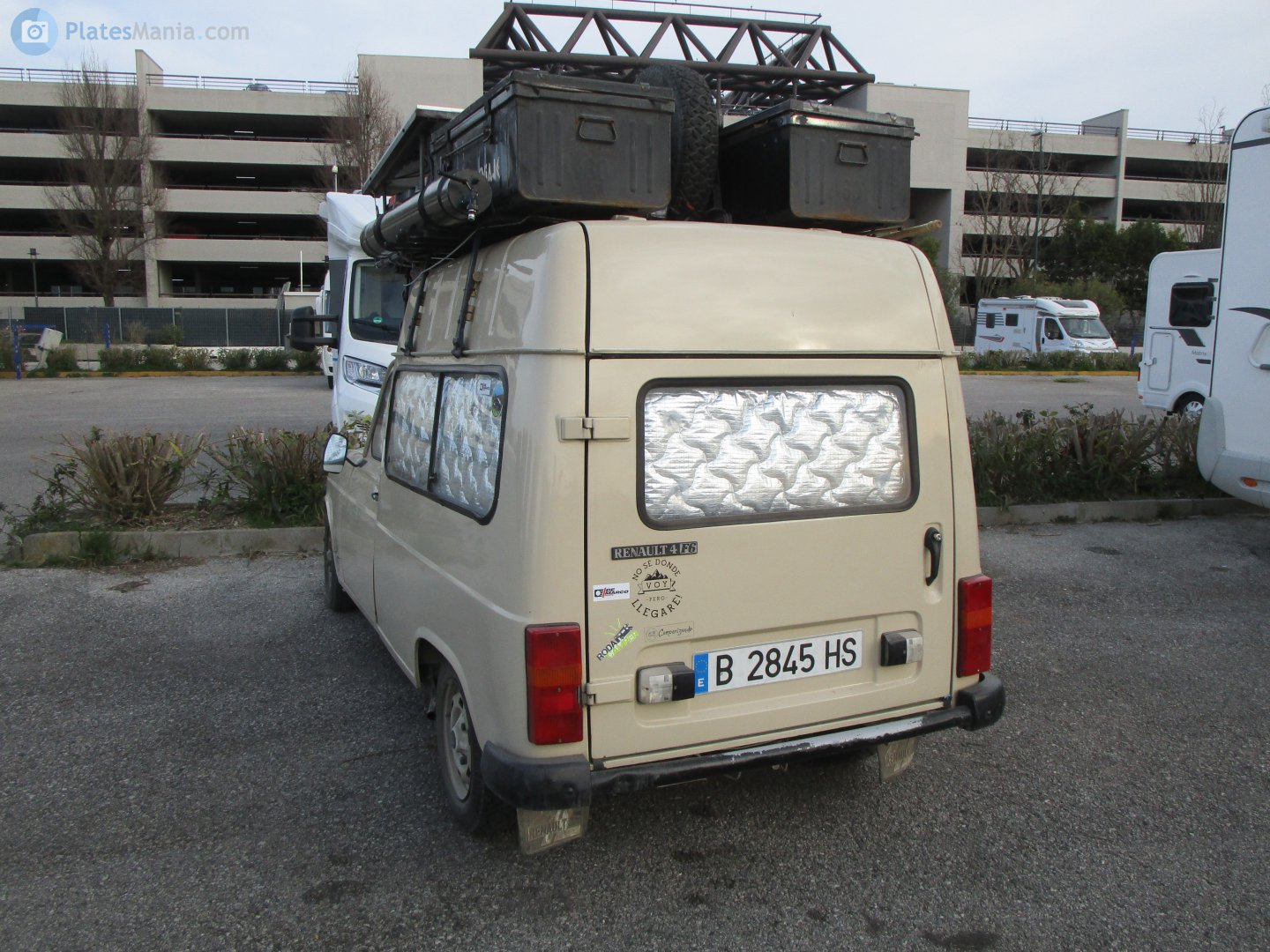 B 2845 HS, Renault 4 1st gen F4/F6 Fourgonnette (112), 1961–1988