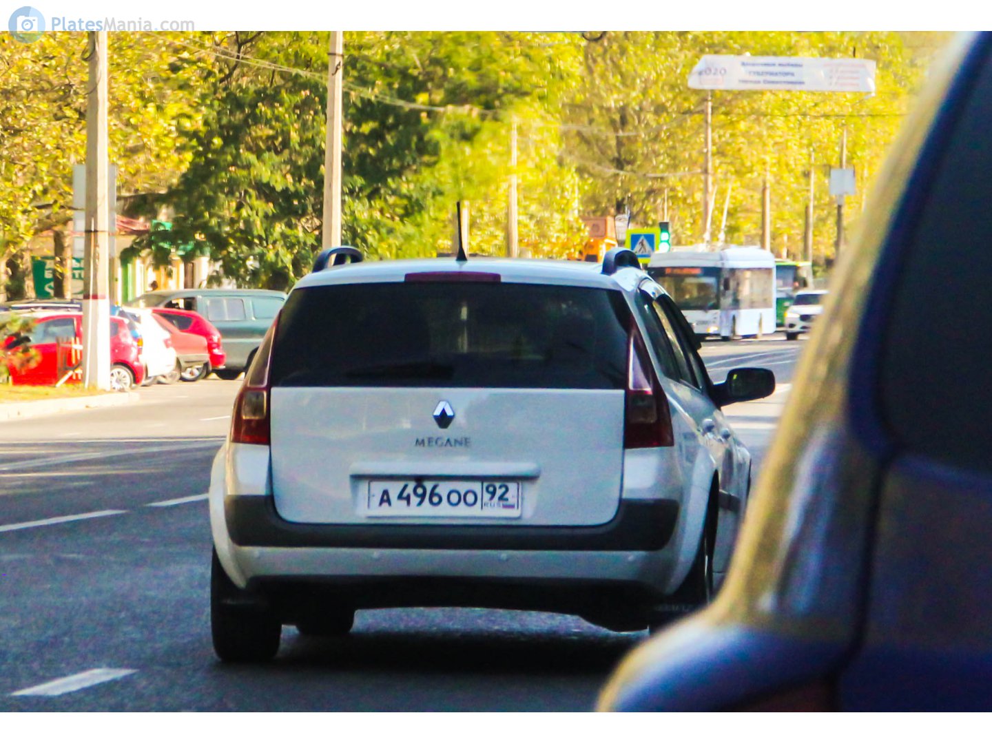 а 496 оо 92, Renault Mégane 2nd gen Estate Wagon (K84), 2003–2009 (­–2012 for BR-market)