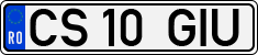 License plate of Romania, Regular plates