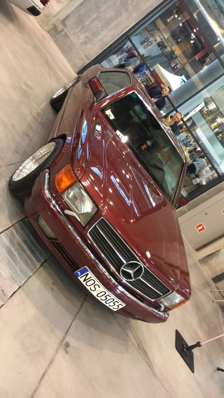 NOS 05055, Mercedes-Benz S-Klasse 4th gen Coupé (C126), 1981–1991