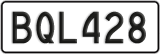 License plate of New Zealand, ABC1(23)