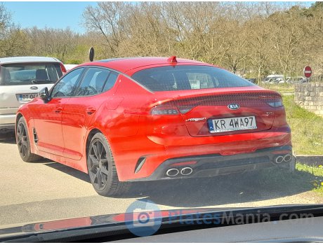 KR 4WA97, Kia Stinger