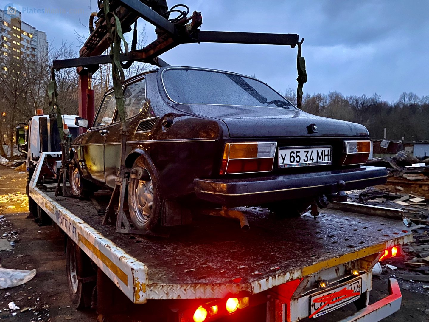 у 6534 МН, SAAB 99 2-door Sedan, 2nd facelift, 1977–1984
