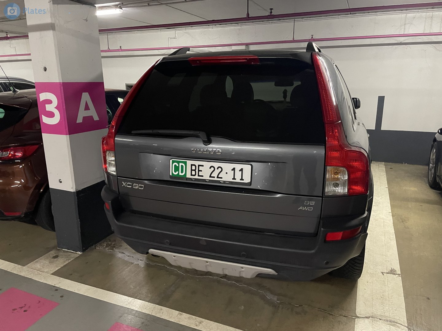 CD BE 22-11, Volvo XC90 1st gen (275), 2002–2014