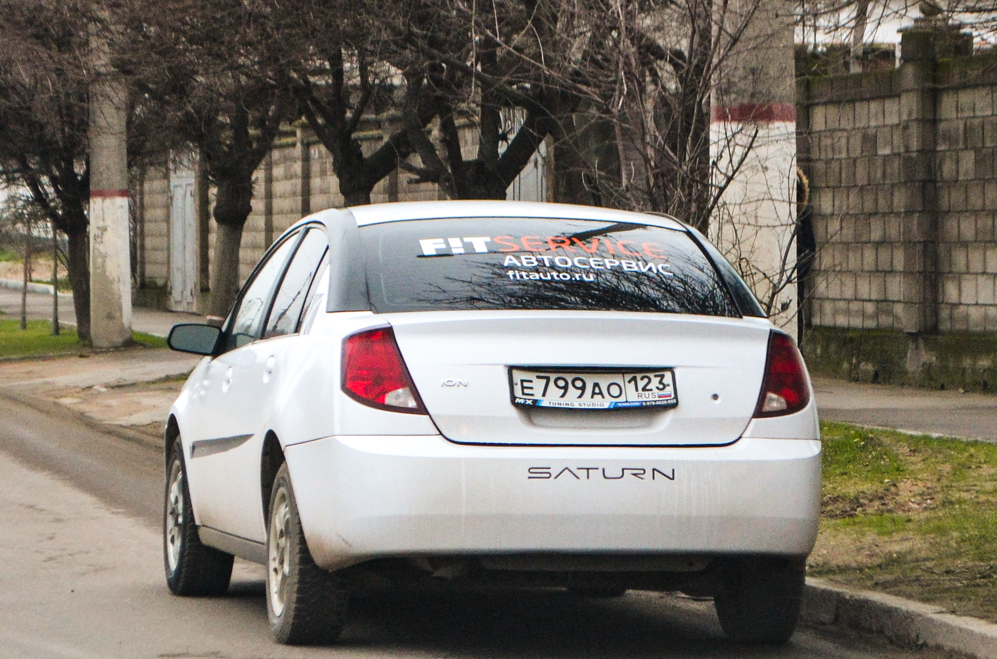 е 799 ао 123, Saturn Ion 1st gen Sedan (GMX357), 2002–2007