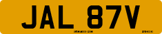 License plate of the United Kingdom, 1963 year system