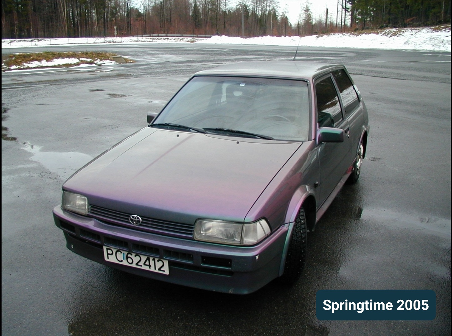 PC 62412, Toyota Corolla 5th gen (FX) 3-door Hatch (E80), 1983–1988