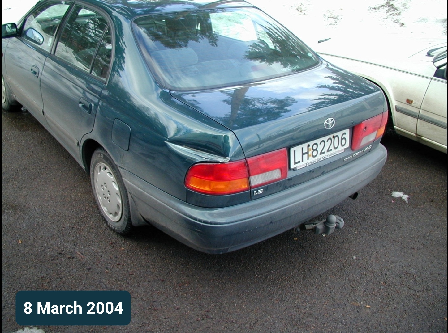 LH 82206, Toyota Carina E 1st gen Sedan (T190), 1992–1998