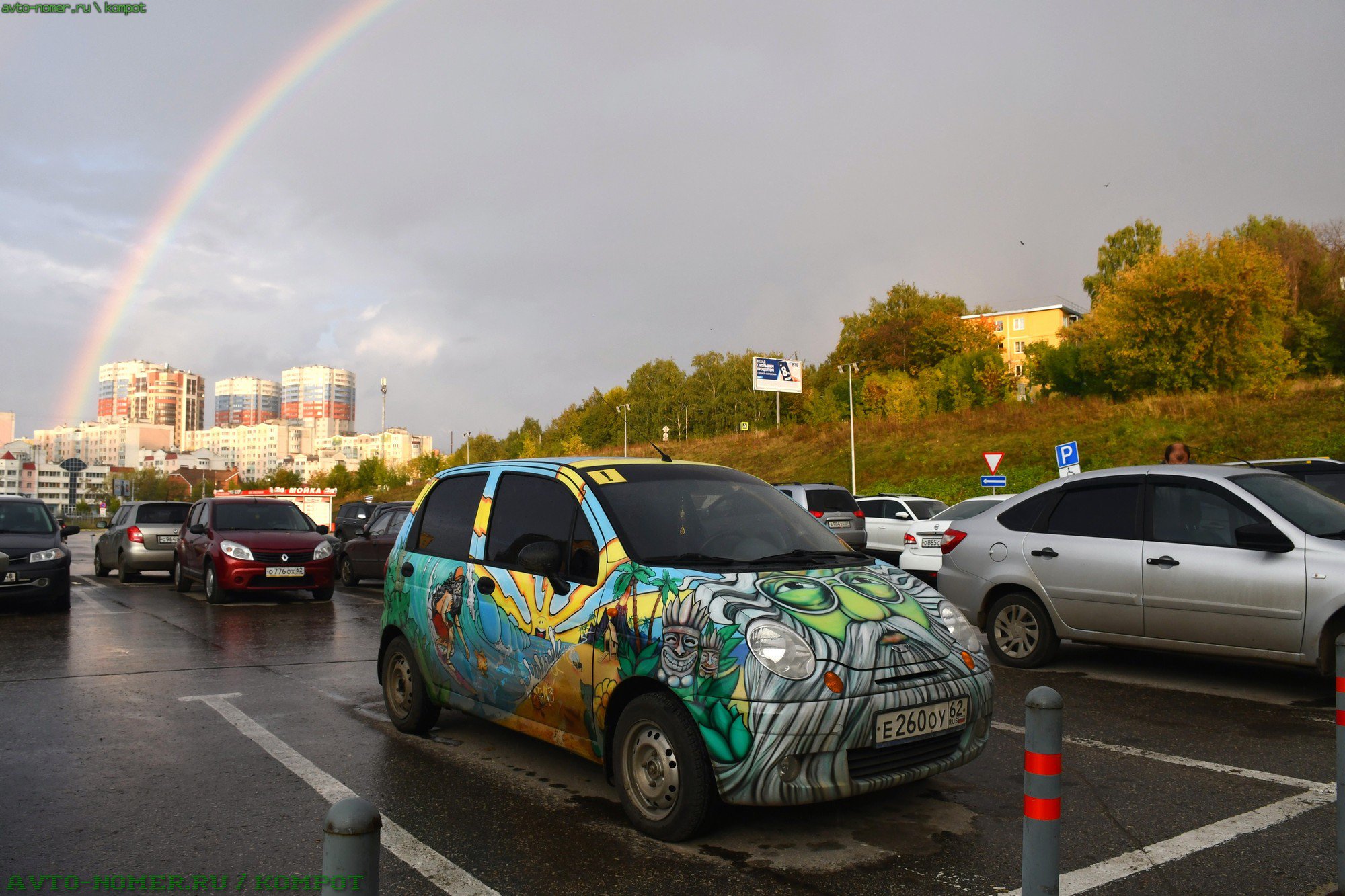 е 260 оу 62, Daewoo Matiz 1st gen (M150), facelift, 2000­–2011  (­–2015 for CIS-market)