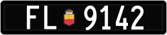 License plate of Liechtenstein, Cars