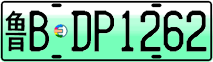 License plate of China, Electric vehicles