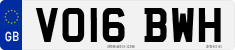License plate of the United Kingdom, 2001 year system